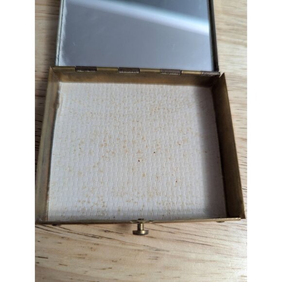 Dorset 5th Avenue Silver and gold tone w/ pads etched flowers engrave space 2x3 - Picture 5 of 15